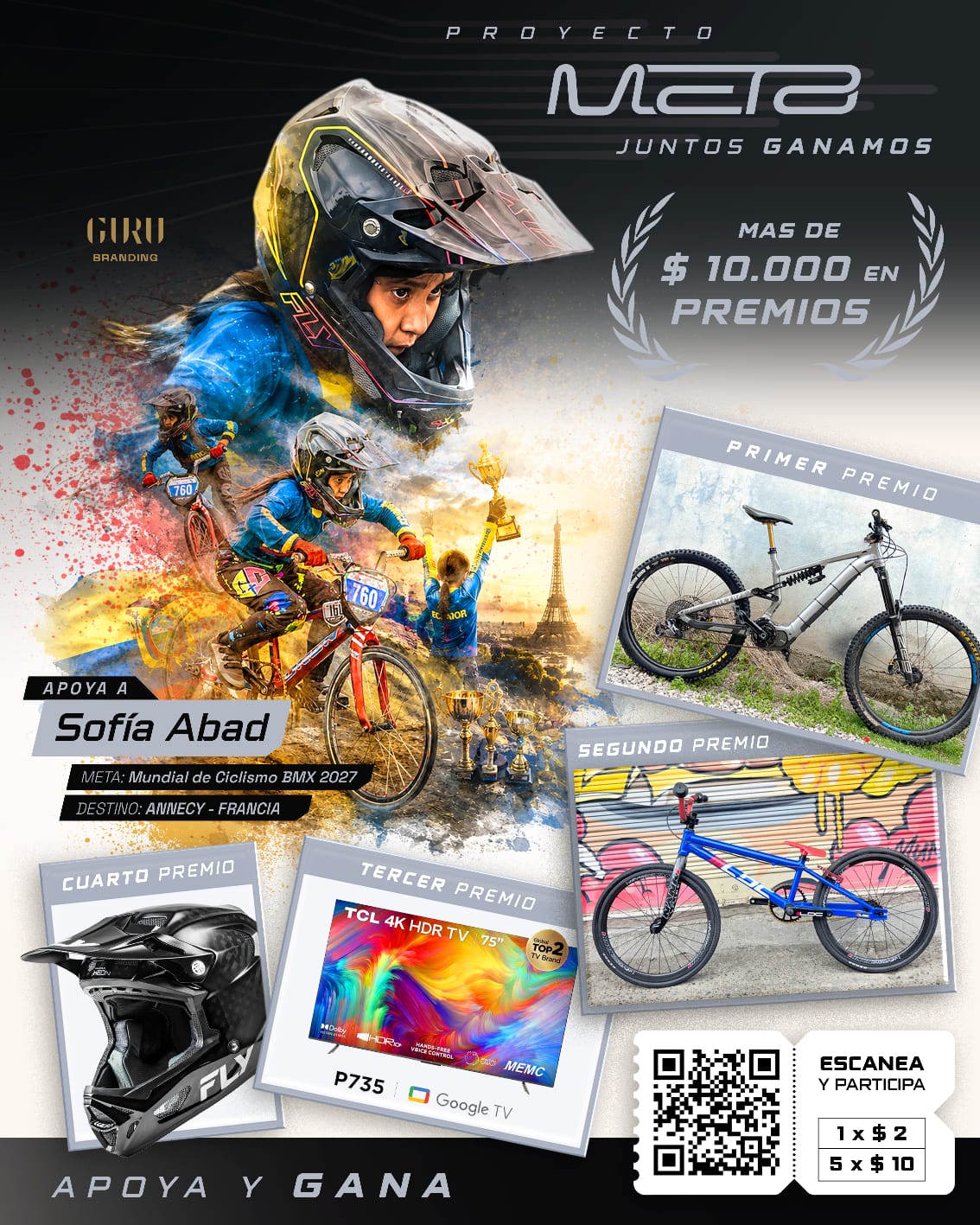Flyer oficial de META · Edición Impulso (1 de 3)